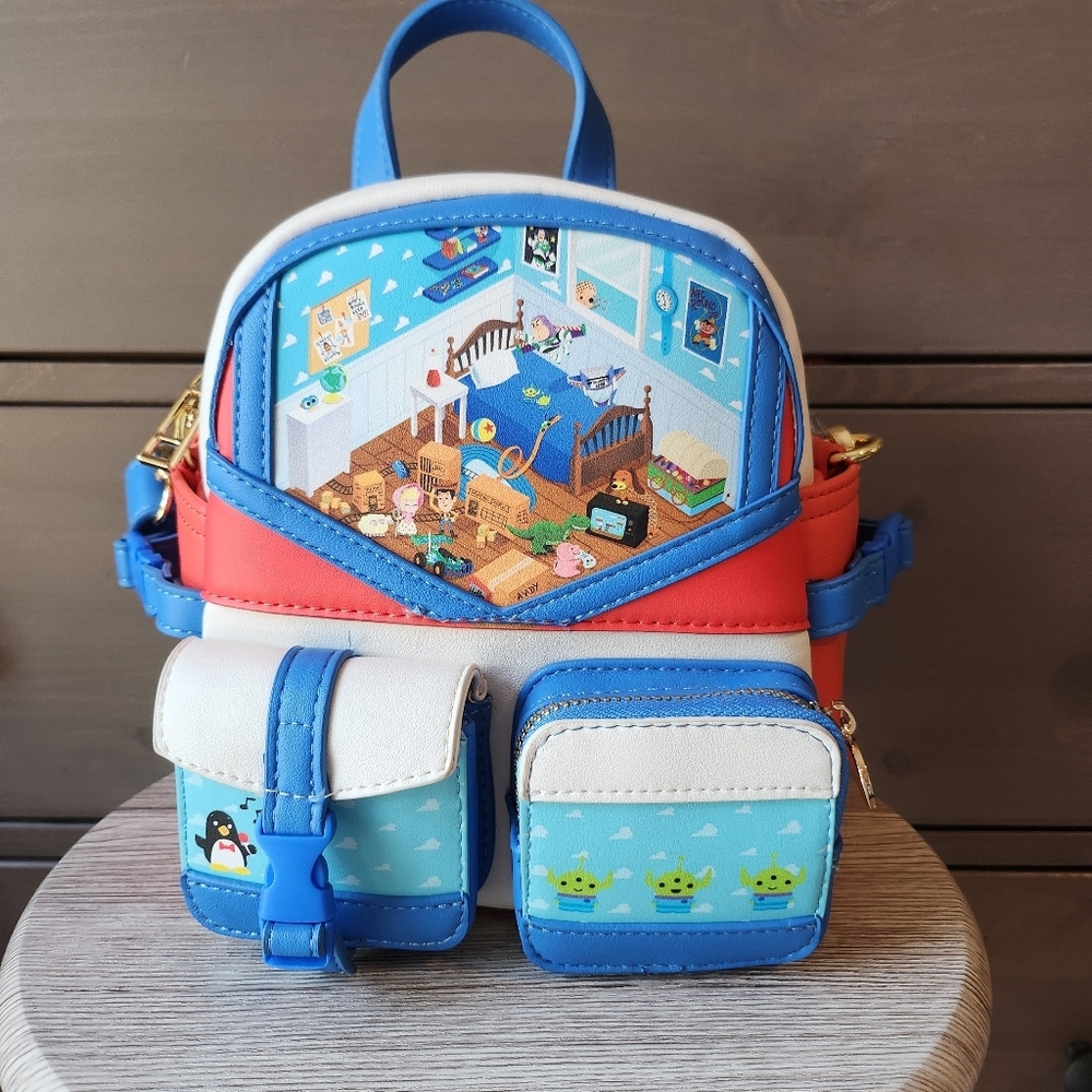 Disney Pixar Our Universe Toy Story Backpack / Crossbody Exclusive